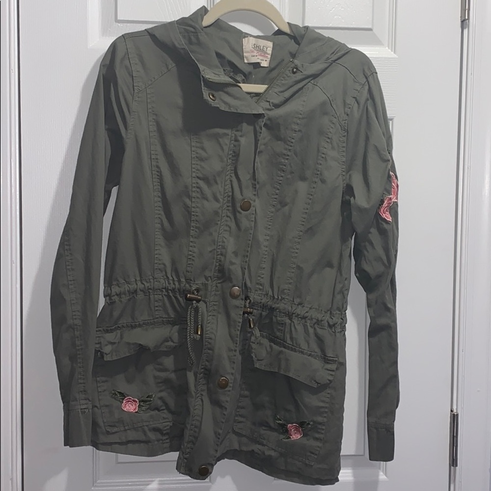Hooded Embroidered Jacket